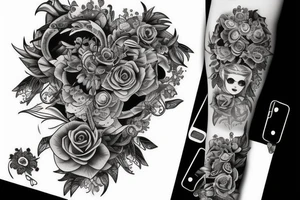 dark TATTOOS WITH A FUN TWIST tattoo idea