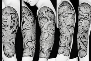 numbers tattoo idea