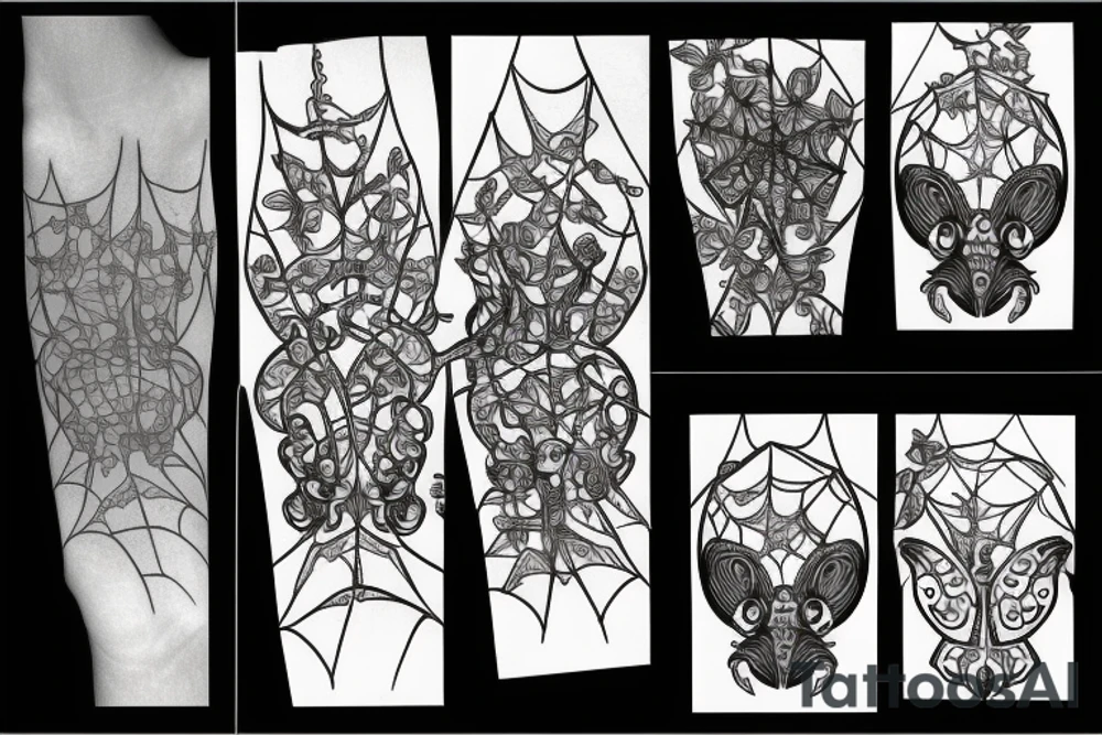 orb weaver on a web surrounded by flowers tattoo idea orb weaver on a web surrounded by flowers tattoo idea