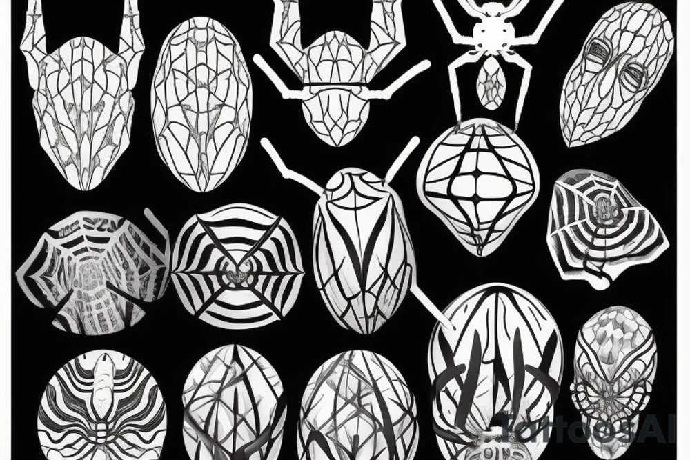 orb weaver tattoo idea