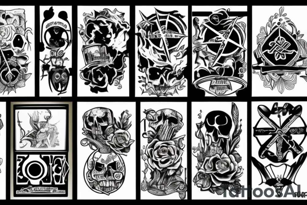 alkaline trio tattoo idea