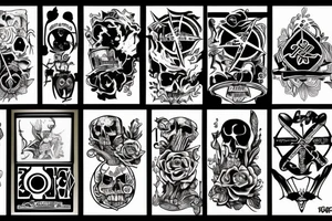 alkaline trio tattoo idea