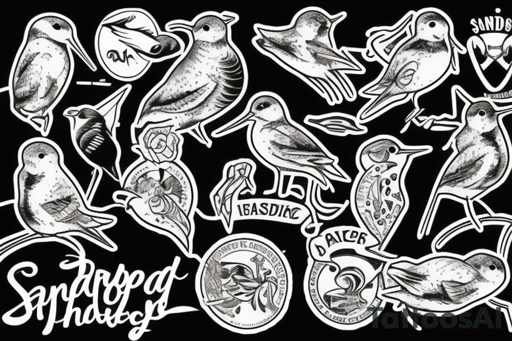 sandpiper tattoo idea