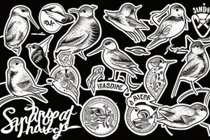 sandpiper tattoo idea