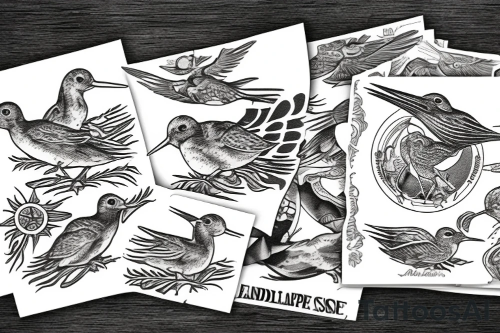 sandpiper tattoo idea