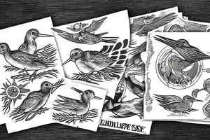 sandpiper tattoo idea