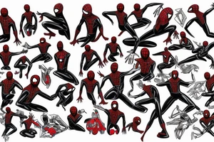 Miles morales spiderman tattoo idea