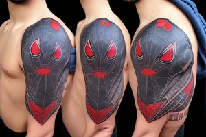 Miles morales with hoodie tattoo idea