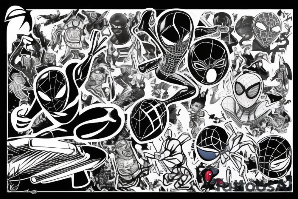 Miles morales tattoo idea