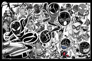 Miles morales tattoo idea