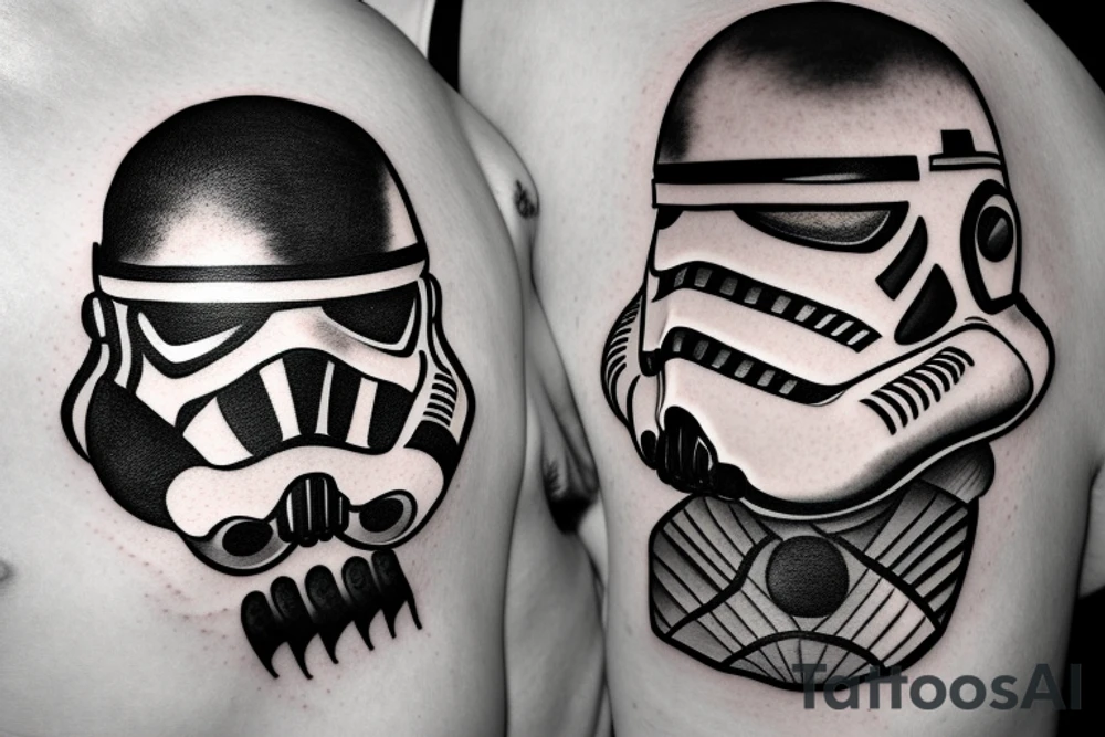 Storm trooper tattoo idea
