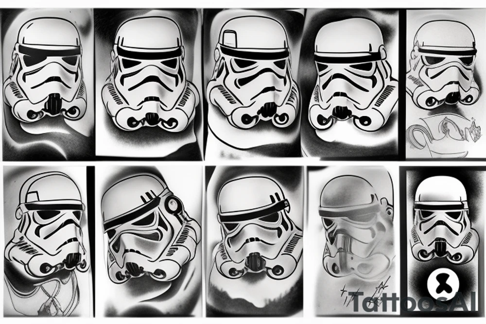 Storm trooper tattoo idea