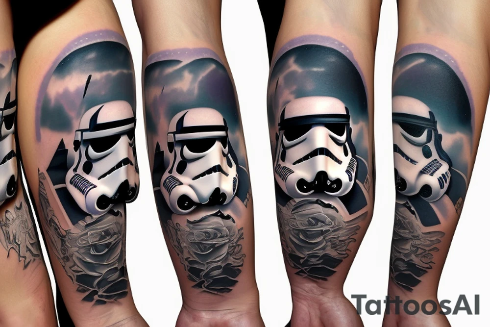 Storm trooper tattoo idea