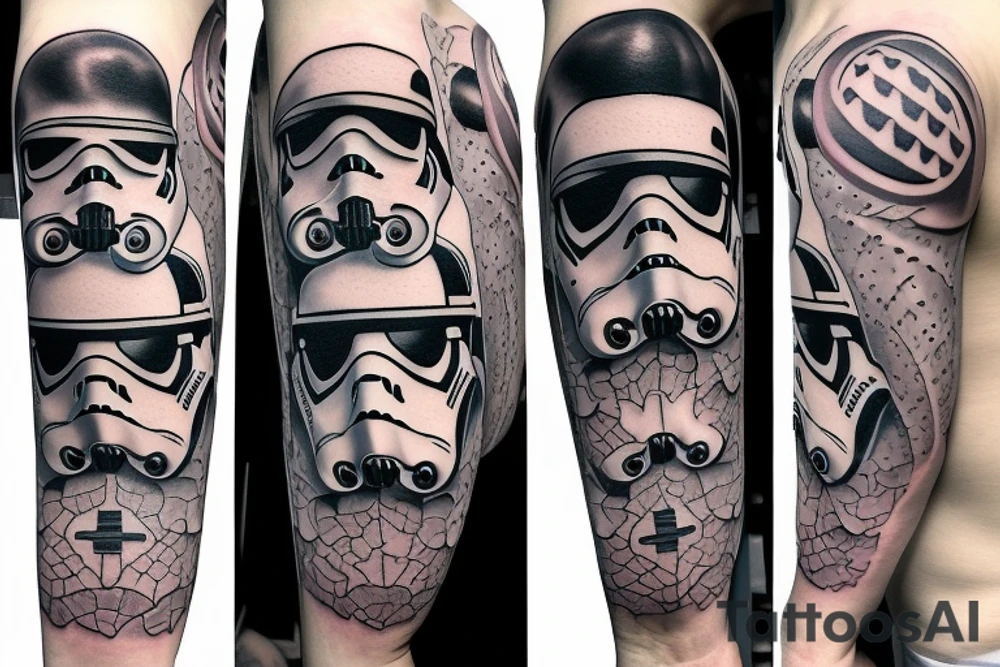 Storm trooper tattoo idea