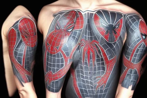 Miles morales tattoo idea