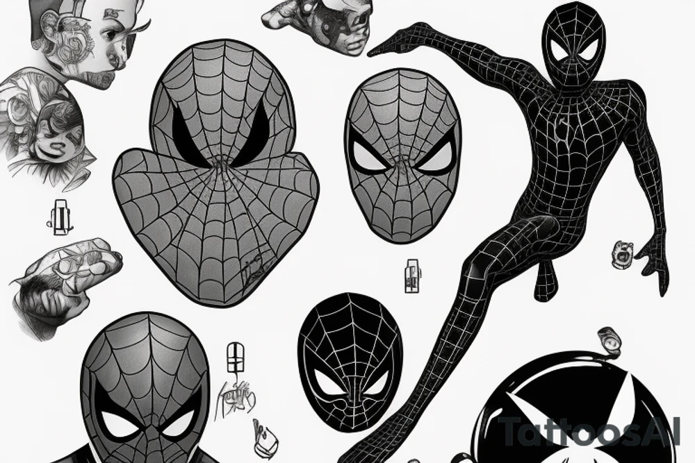 Miles morales tattoo idea