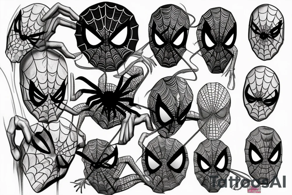 Spiderman tattoo idea