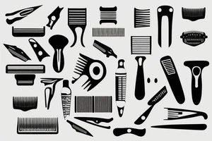 Barber razor blade tattoo idea