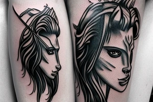 Centaur archer tattoo idea