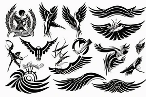 RiverHawk tattoo idea