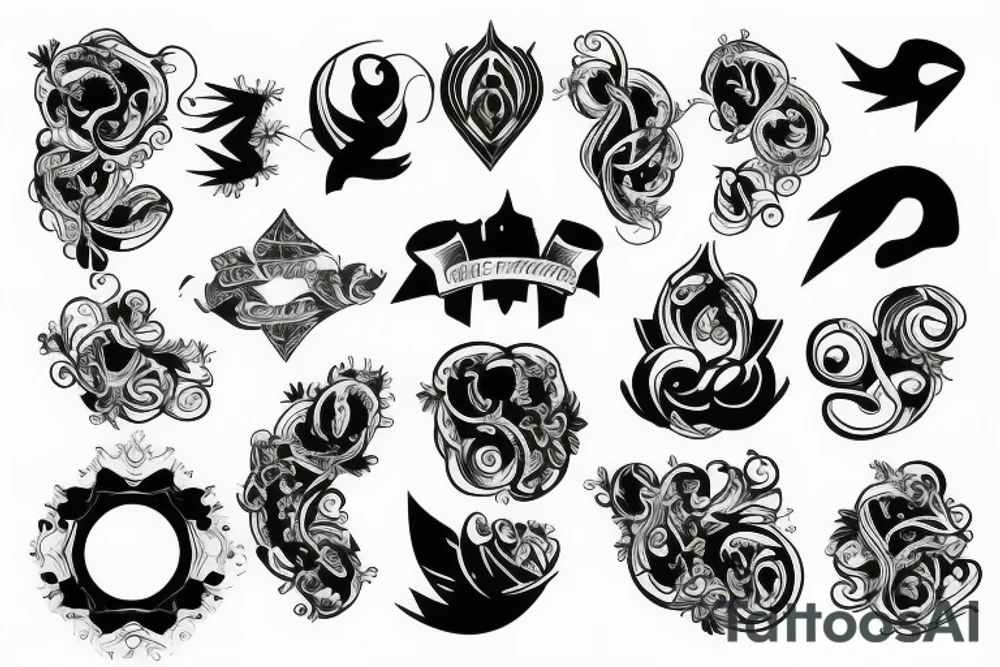 pec tat tattoo idea