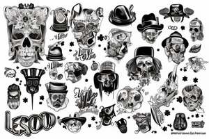 leon en el pecho tattoo idea