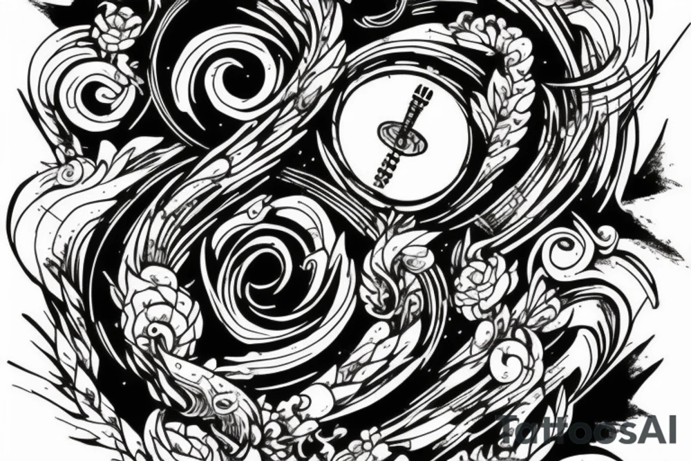 Drumming forearm tatoo tattoo idea