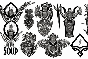 The armor of God tattoo idea