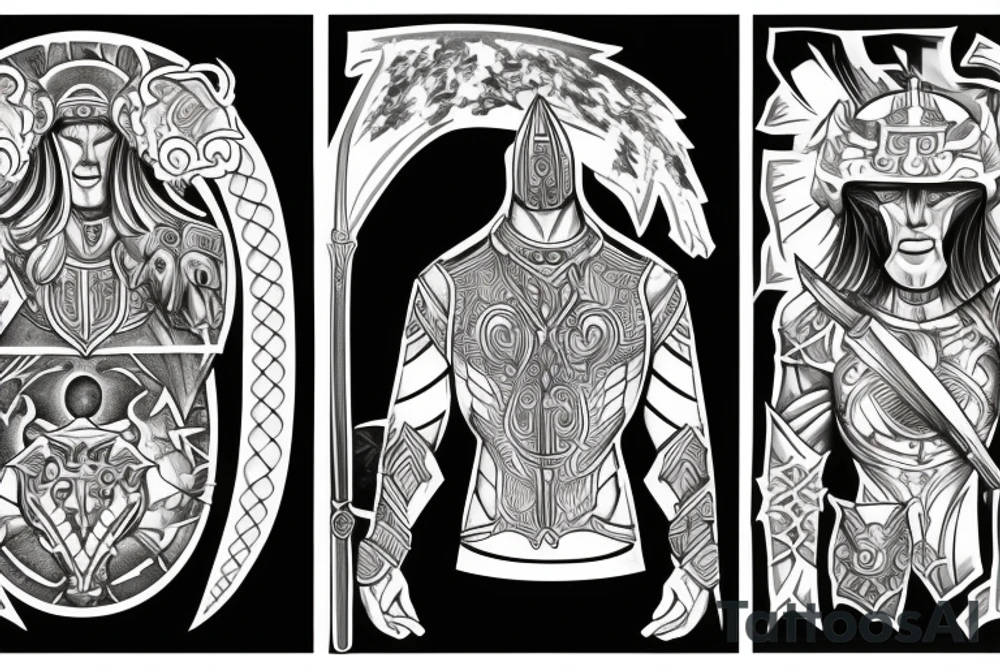 The armor of God tattoo idea