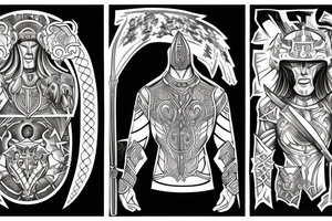 The armor of God tattoo idea