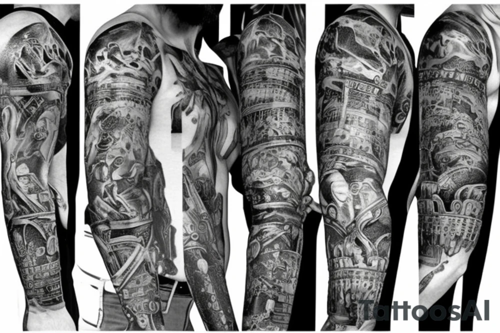 The armor of God with verse tattoo idea