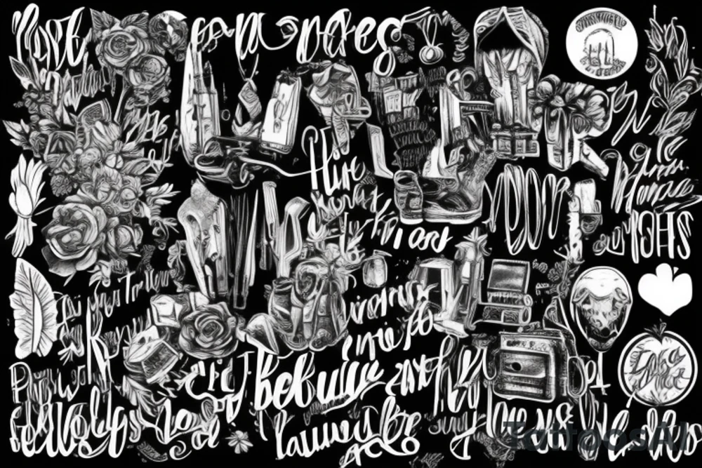 And nothing I could ever write would help you understand this life
There's so much beauty when your eyes lay lost in all the city lights tattoo idea