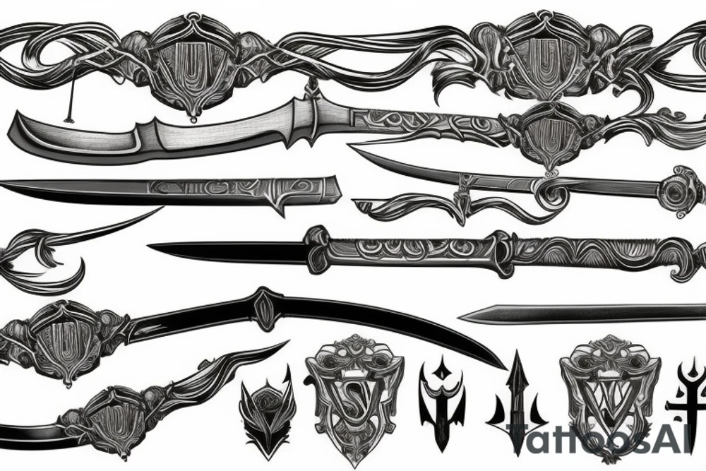 Sword of Justice tattoo idea