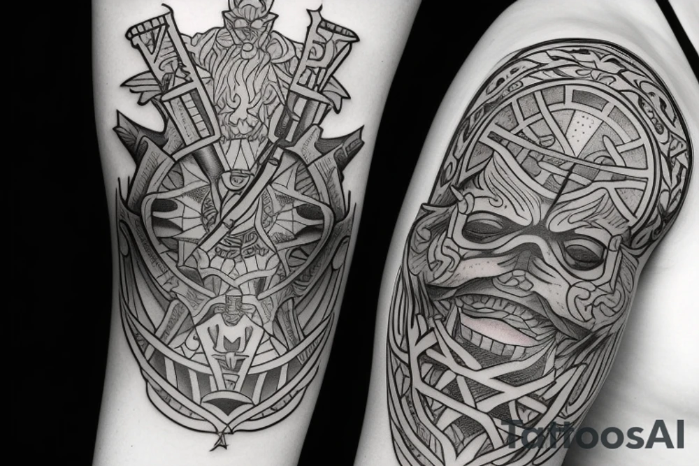 Sword of Justice tattoo idea