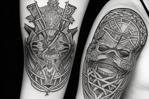 Sword of Justice tattoo idea