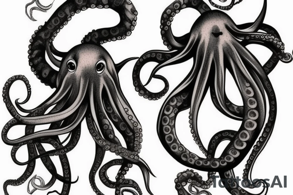 Octopus tattoo idea
