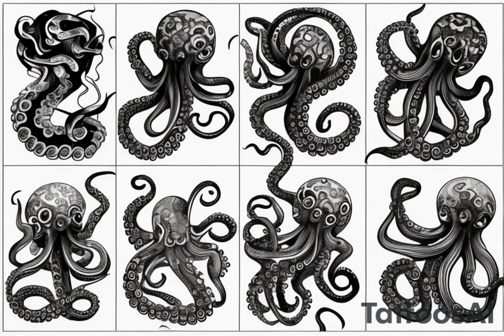 Octopus tattoo idea