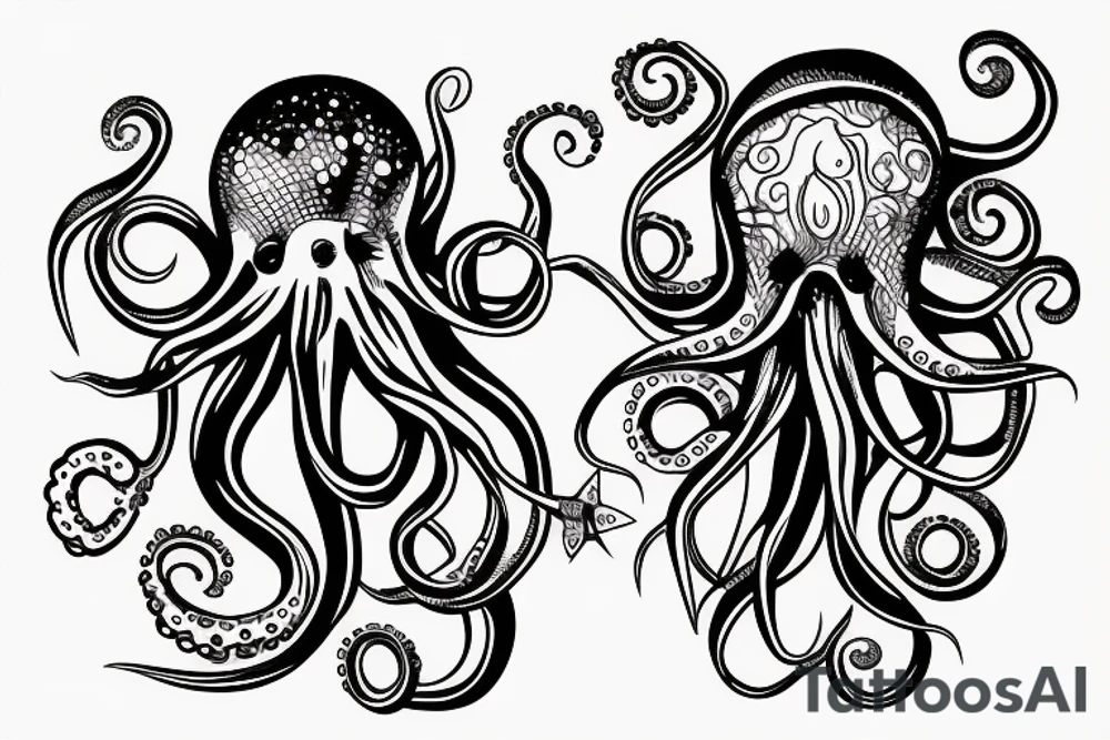 Octopus tattoo idea