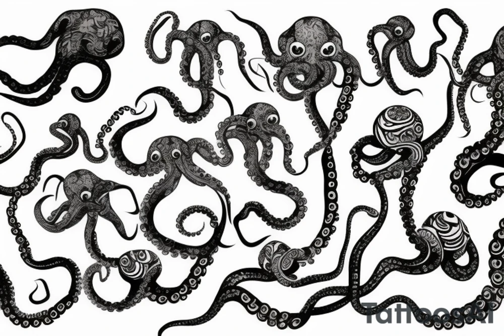 Octopus tattoo idea