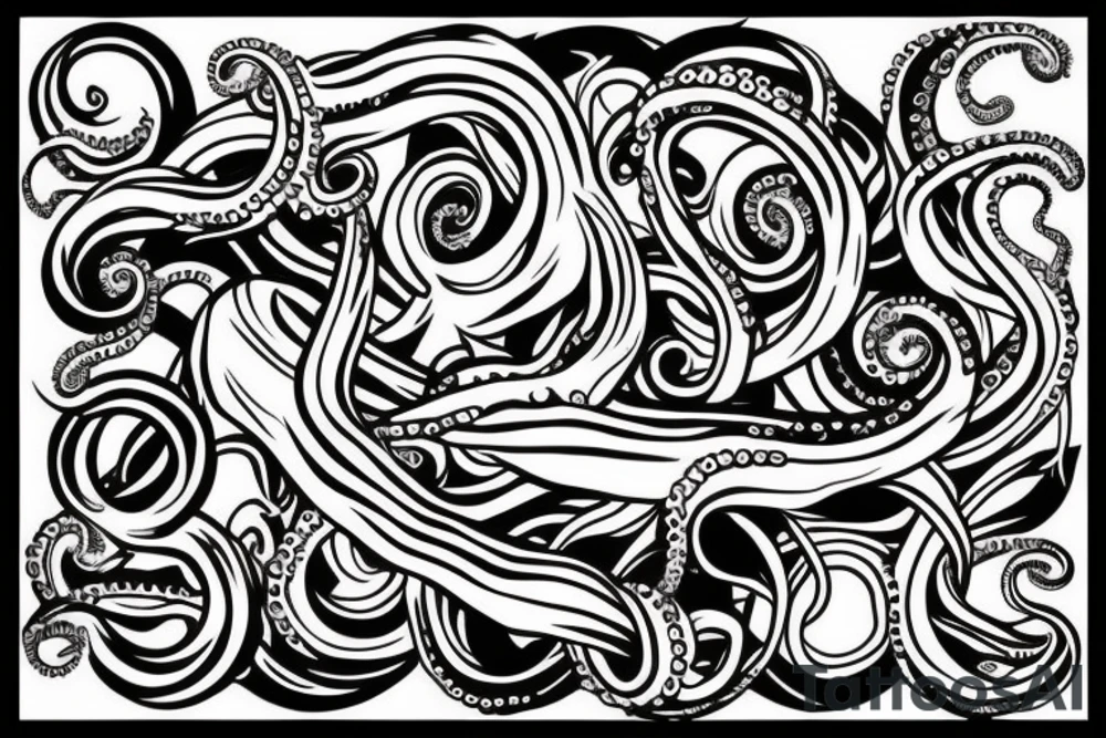 Octopus tattoo idea