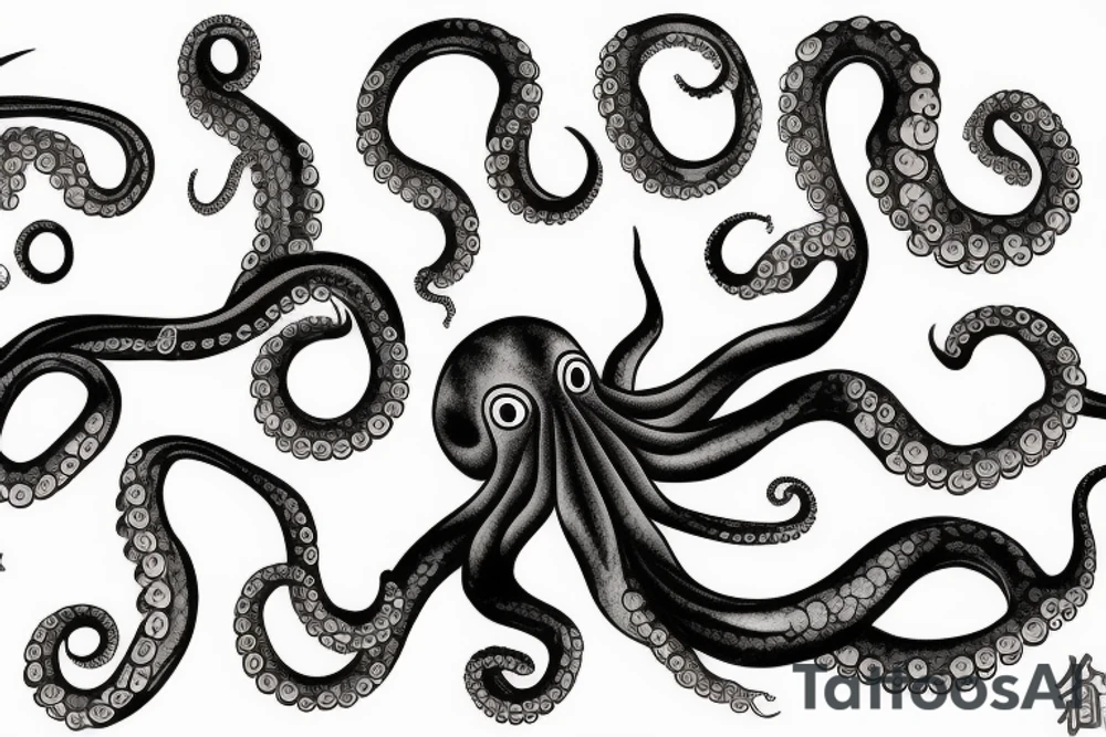 Octopus tattoo idea