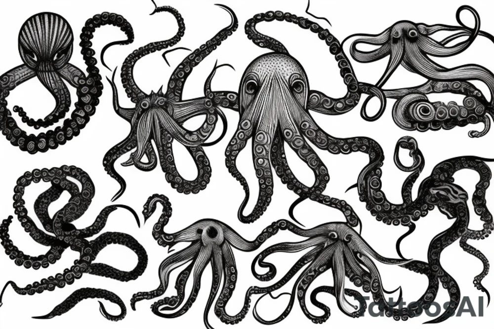 Octopus tattoo idea