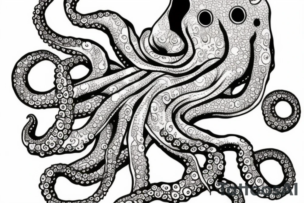 Octopus tattoo idea