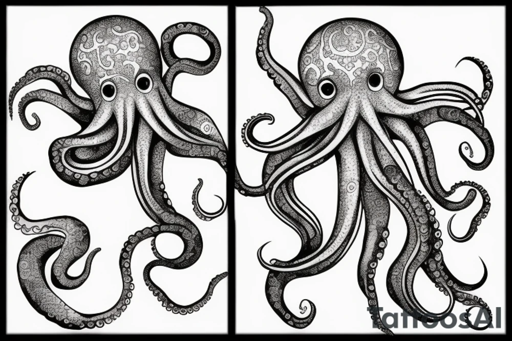 Octopus tattoo idea