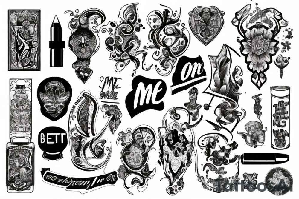 bet on me tattoo idea