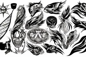 Lake tattoo idea