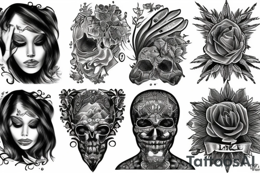Lake tattoo idea