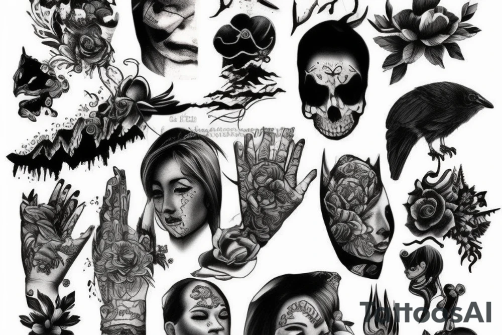 Mountain tattoo idea