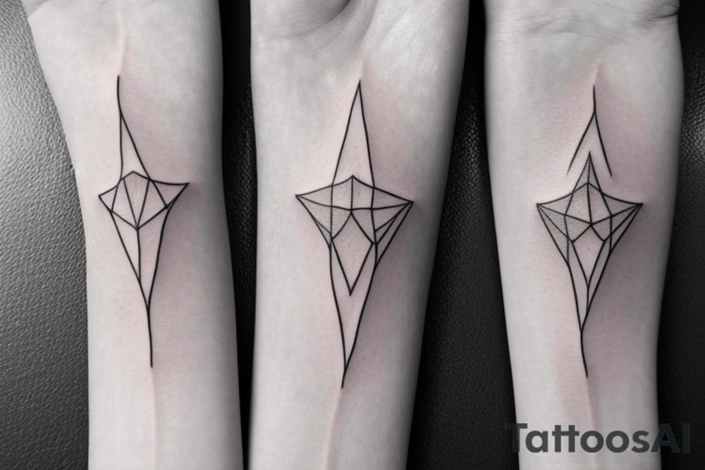 Matching tattoos for two sisters. Both sisters are taurus. Older sister was born in May 1984. Younger sister was born in April 1987. Minimalist design that is feminine. One to two inches in size. Line work tattoo tattoo idea