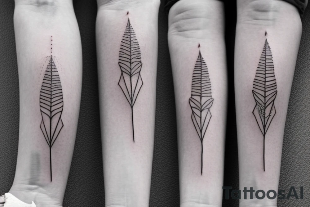 Matching tattoos for two sisters. Both sisters are taurus. Older sister was born in May 1984. Younger sister was born in April 1987. Minimalist design that is feminine. One to two inches in size. Line work tattoo. Emphasize nature, animals ,or plants. Single line. Dainty tattoo idea